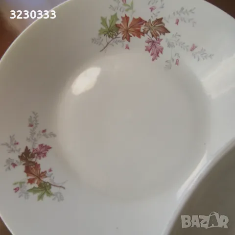 Порцеланови дълбоки чинии, снимка 6 - Чинии - 48843007