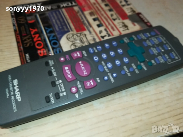 SHARP G0247AJ VIDEO REMOTE-ВНОС SWISS 0611252020, снимка 5 - Дистанционни - 52324485