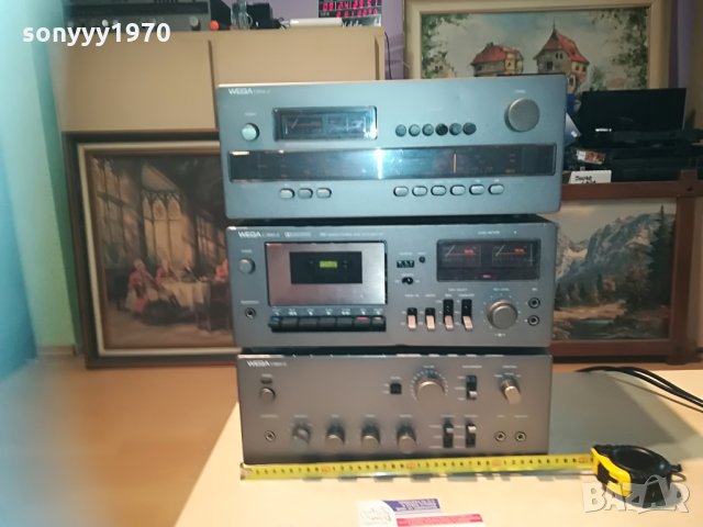 wega hifi-tuner & deck & ampli-внос швеицария, снимка 3 - Ресийвъри, усилватели, смесителни пултове - 29554892
