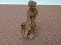Дървена статуетка, снимка 1
