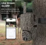 Ловна камера със соларен панел P600 - 4G въртяща соларна ловна камера с нощно виждане , снимка 9