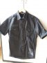 Мъжка риза Necu в черно, снимка 1 - Ризи - 30467158