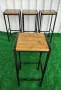 столове за хранене или бар от дърво и метал , снимка 5