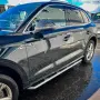 Странични степенки с надлъжни черни вложки за Audi Q5 2008–2017, снимка 6