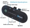 Блутут хендсфрий Bluetooth 4.1 комплект за свободни ръце Handsfree за кола с щипка Аудио адаптер Без, снимка 4