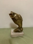 Бронзова статуетка на риба, снимка 2
