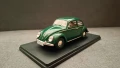 1960 Volkswagen Beetle/Escarabajo 1200 1:24 Hachette/Salvat Diecast Колекционерски модел количка, снимка 4