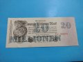 Райх банкнота - 20 Милиона марки 1923 година Германия - за колекция - 18893, снимка 1