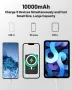 Yiisonger Mag-Safe Power Bank 10000mAh/QI 15W безжично,20W PD/22,5W QC жично зареждане,LED дисплей, снимка 3
