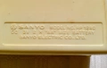 Старо ,малко радио Sanyo, снимка 4