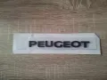 черен надпис Пежо Peugeot нов стил, снимка 4