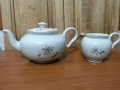 Стар български порцелан чайник латиера , снимка 1