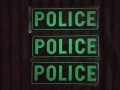 POLICE самозалепващ 3D надпис - Ново., снимка 9