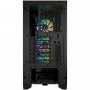 Геймърска Кутия за компютър Corsair iCUE 4000X RGB Tempered Glass CC-9011204-WW Black Middle Tower, снимка 4