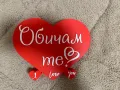 Сувенир Обичам те, снимка 3