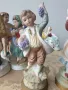 8бр малки порцеланови фигури/деца-влюбени-дядо/Каподимонте статуетки 11-18см, снимка 7