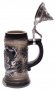 Сувенирна чаша с метално капаче и ГЕРБ на Р. България (модел 3), снимка 1 - Подаръци за мъже - 39649153