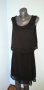 Памучна брандова рокля с дантелена декорация "Esprit"® / голям размер, снимка 1 - Рокли - 30332336