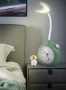 LED настолна лампа с будилник Astronaut Moon, снимка 3