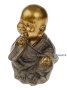 Керамична фигура на етнически монах, 9х10х16 см, снимка 1 - Декорация за дома - 42057306
