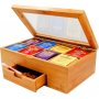 Луксозна кутия за съхранение на чай, снимка 1 - Други стоки за дома - 42500511