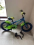 Детско колело 14 цола DRAG Rush син/зелен, снимка 1