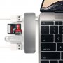 USB-C Хъб адаптер USB 3.1 с PD Слот за SD и TF карти за MacBook Pro и компютри с USB-C порт, снимка 3