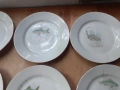 Сервиз чинии - български порцелан - 6 бр. с риби чиния, снимка 3