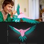 LEGO Art The Fauna Collection, папагали ара, конструктор за сглобяване, снимка 5