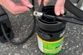 Slime ремонтен комплект за спукана гума с уплътнител 414ml и компресор 12V, 4 bar, 60 PSI, снимка 4