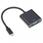 Преходник (адаптер) USB Type-C (USB 3.1) към VGA + Гаранция, снимка 2