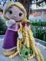 Рапунцел / Rapunzel  Плетена кукла, снимка 4