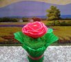 Хартиени рози- ръчна изработка, снимка 9