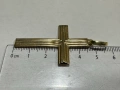 Златен кръст 14к, 3,54гр, снимка 3