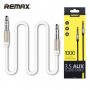 Remax Кабел 3.5 AUX Audio Cable 1M., снимка 1 - Друга електроника - 38090685
