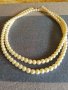Перлено колие и гривна от перли и червени мъниста., снимка 4