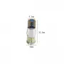 LED крушки T10 12V 6000K 2 броя за габарити, снимка 4