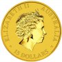 Златна монета Австралийско кенгуру 1/10 oz 2014, снимка 2