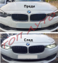 Двойни Бъбреци Решетки БМВ BMW F30 F31 F35 Черен Гланц Лак 2012+, снимка 3