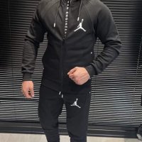 Черен мъжки спортен екип  Nike код SS16E, снимка 1 - Спортни дрехи, екипи - 42130830