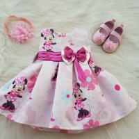 Рокля Мини Маус , снимка 13 - Бебешки рокли - 22581438