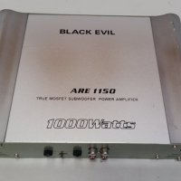 Авто усилвател Black Evil ARE 1150, снимка 7 - Ресийвъри, усилватели, смесителни пултове - 30088098