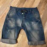 Мъжки къси дънкови панталони, снимка 3 - Къси панталони - 33790735