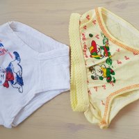 Бебешки тениски гащи лигавче 5 броя 1 год, снимка 3 - Комплекти за бебе - 36616205