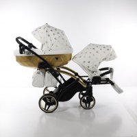 Бебешка количка Junama Glow Duo Slim 2в1, 3в1 НОВА, снимка 10 - Детски колички - 42081718