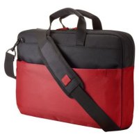 Чанта за лаптоп 15.6" HP Duotone Briefcase Y4T18AA Черно-червена с презрамка, снимка 1 - Лаптоп аксесоари - 42367619