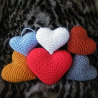 Продавам плетени сърца, снимка 3 - Декорация за дома - 35616125