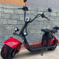 Електрически скутер “ Harley - Davidson “ – 1500W 60V  + LCD Дисплей + Преден LED фар тип ‘’ Angel E, снимка 1 - Мотоциклети и мототехника - 37040319