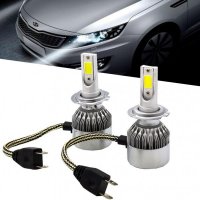 LED диодни светлини за автомобил H1/H4/H7, снимка 3 - Аксесоари и консумативи - 30937985