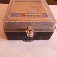 Електромер стар механичен ток електричество табло фаза нула, снимка 3 - Друга електроника - 39762760